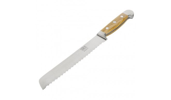 Güde Alpha bread knife 21 cm Olive Wood