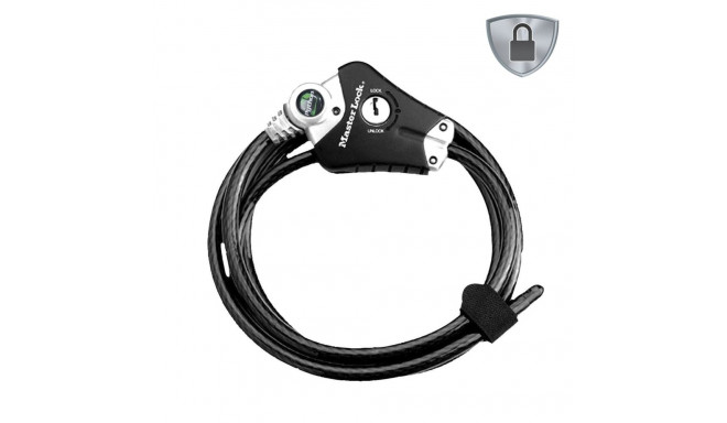 Master Lock Python reguleeritav lukustatav kaabel 10mm 8428EURDPRO
