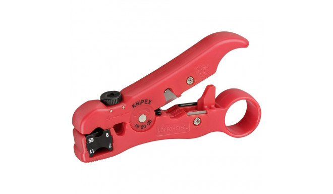KNIPEX Wire stripping tool for coax and data cable