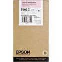 Epson ink cartridge light magenta T 603  220 ml     T 603C