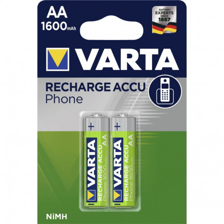 10x2 Varta Akku Professional AA NiMh 1600 mAh VPE inner box