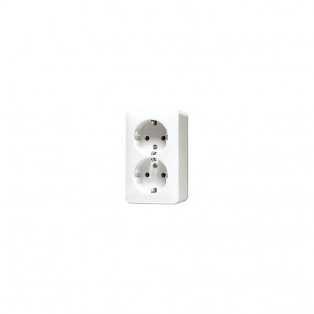 Jung 6020 A WW kahene pindpaigaldusega pistikupesa