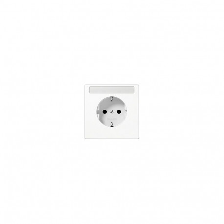 "Jung LS1520KINAWW SCHUKO Steckdose m.Schriftfeld 16A 250V LS"