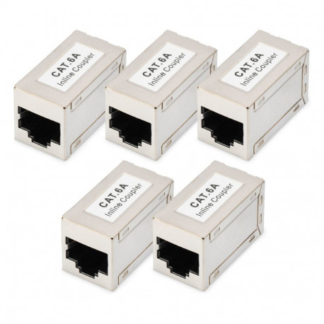 "DIGITUS Modular Kupplung CAT 6A geschirmt - 5 Stk."