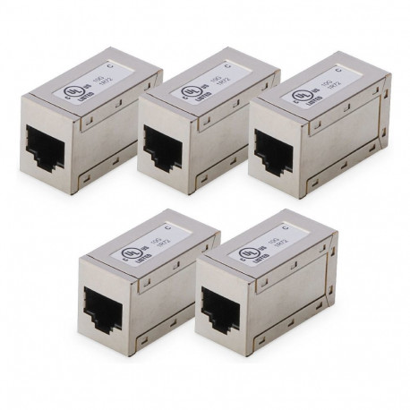 DIGITUS modulaarne liitmik, CAT 6, varjestatud - 5 tk