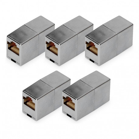 "DIGITUS Modular Kupplung RJ45 CAT 5e, Klasse D 5 Stück"