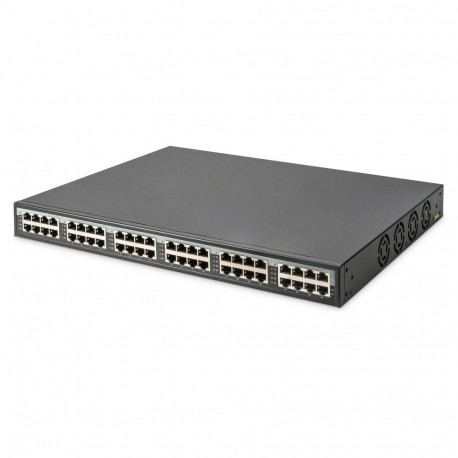 "DIGITUS POE + Injector 24 Port Gigabit Professional 10G 370W"