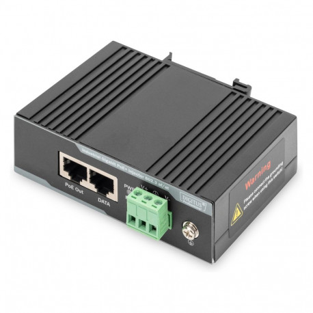 "DIGITUS Injektor Gigabit PoE+ 802.3af/at 60W"