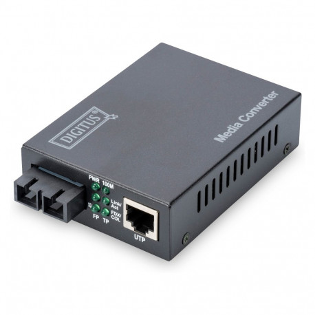 DIGITUS meediakonverter Fast Ethernet RJ45/SC Singlemode