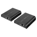 "DIGITUS Extender Set HDMI KVM 4K/60Hz schwarz"
