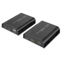 "DIGITUS Extender Set HDMI KVM 4K/60Hz schwarz"