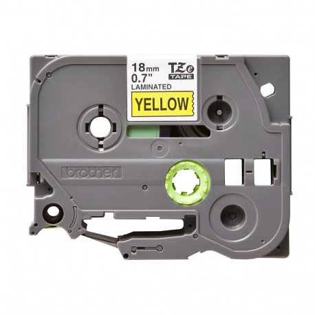 Brother P-Touch TZE-641 must kollasel 18mm