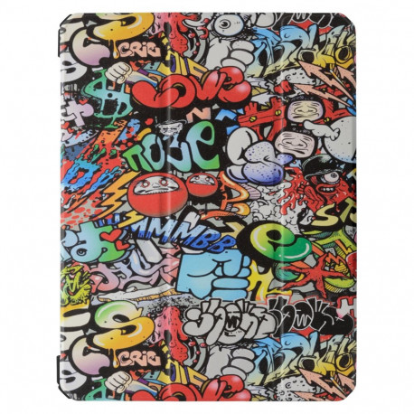 "RealPower iPAd 10 Case 10,9', Design Graffiti"