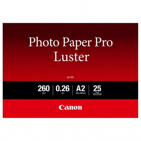 "Canon LU-101 A 2 Photo Paper Pro Luster 260 g, 25 Blatt"