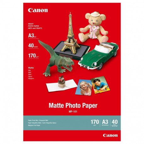 "Canon MP-101 - A3 (297 x 420 mm) - 170 g/m² - 40 Blatt Fotopapier"