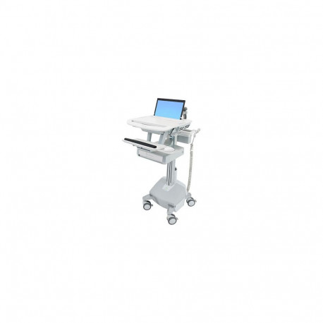 "ERGOTRON StyleView Laptop-Wagen LiFe-Antrieb 1 Schublade EU bis 43,9cm 17,3Zoll 9,1kg.Anhebung 51cm