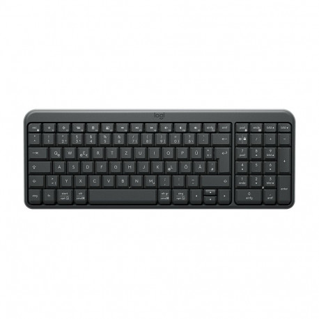 Logitech juhtmevaba klaviatuur K250 grafiit (DE)