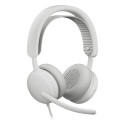 Logitech Zone Wired 2 ärikasutuseks - kreemikasvalge