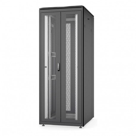 "DIGITUS DN-31128-B 42U Netzwerkschrank Unique 2053x800x1000mm doppelfl. perf. Tren schwarz"