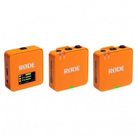 "Rode Microphones Wireless GO (Gen 3) (orange)"