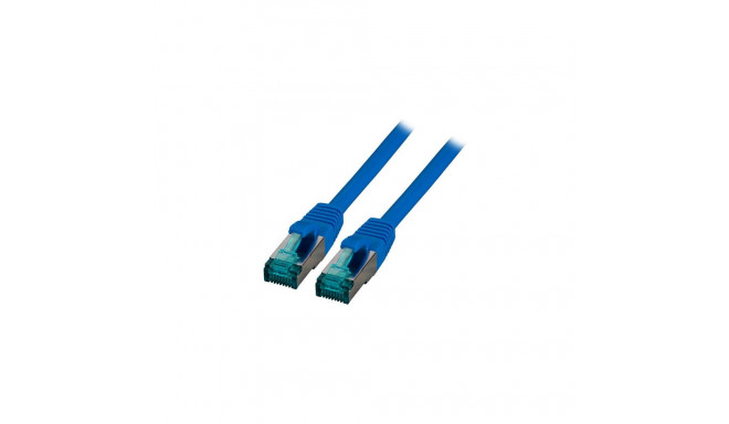 "EFB RJ45 Patchkabel S/FTP Cat.6A LSZH 0.25m blau"