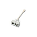 "EFB T-Adapter Cat.5e 2x10/100BaseT für Cablesharing"