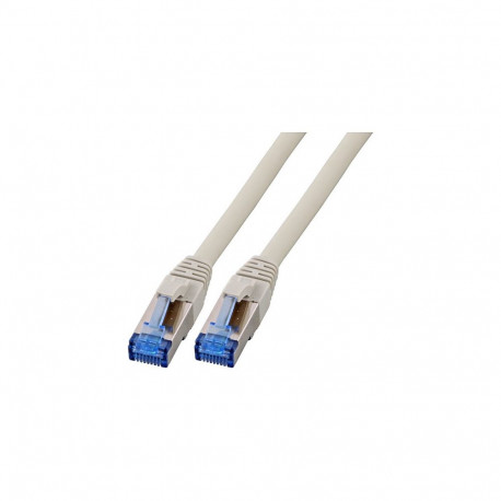 "EFB RJ45 Patchk. S/FTP Cat.6A Cat7 TPE superflex 0.25m grau"