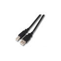 EFB USB2.0 ühenduskaabel A-B, 5m, must, Classic