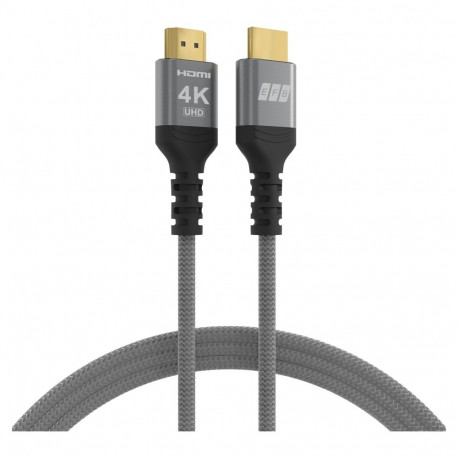 "EFB HDMI Kabel High-Speed m. Ethernet 4K60Hz 1,0m grau"