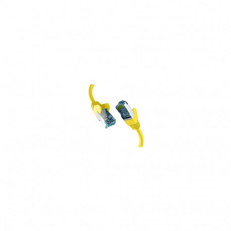 "EFB RJ45 Patchkabel mit Cat7 Rohkabel 0.15m gelb"