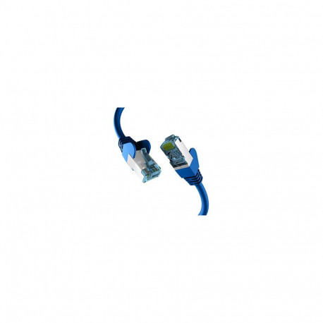 "EFB RJ45 Patchkabel mit Cat7 Rohkabel 15.00m blau"