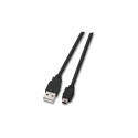 "EFB USB2.0 Kabel A-Mini B (5polig),St.-St.,0.5m,sw,Classic"