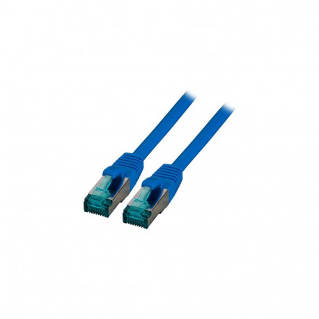 "EFB RJ45 Patchkabel S/FTP Cat.6A LSZH 0.15m blau"