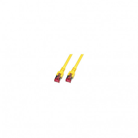"EFB RJ45 Patchkabel S/FTP Cat.6 LSZH 0.25m gelb"