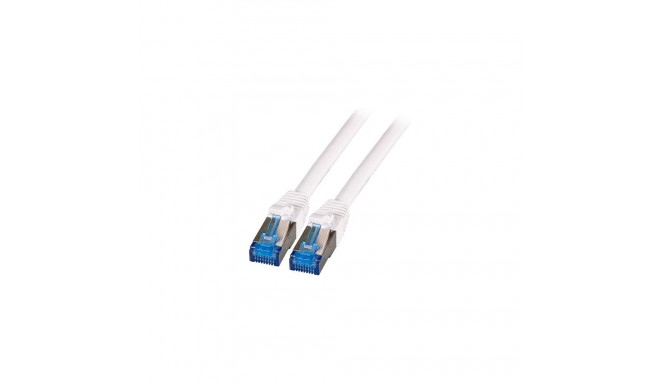 "EFB RJ45 Patchkabel S/FTP,Cat.6A,Cat7 TPE superflex,1 m,weiß"