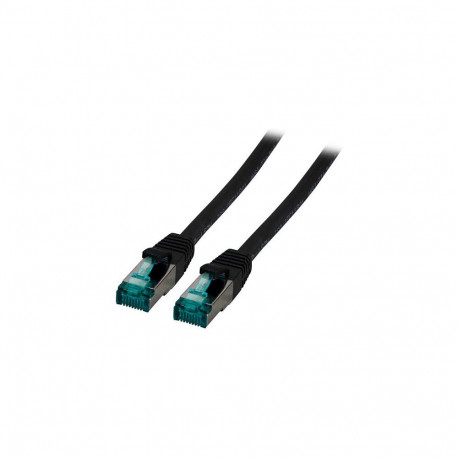 "EFB RJ45 Patchkabel S/FTP Cat.6A LSZH 3.00m schwarz"
