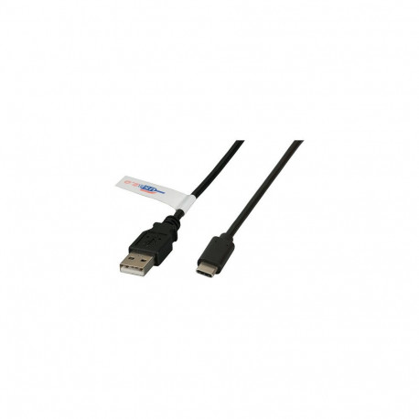 "EFB USB2.0 Anschlusskabel A-C,St.-St.,1m,schwarz,Premium"