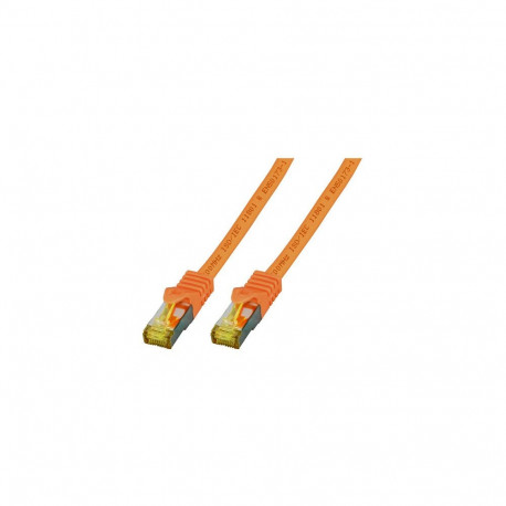 "EFB RJ45 Patchk. S/FTP Cat.6A LSZH Cat.7 Rohk. 2.00m orange"