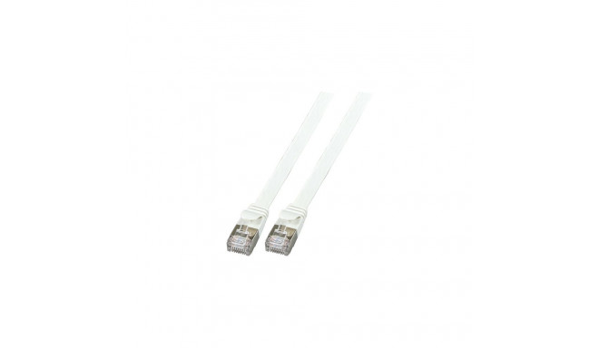 "EFB RJ45 Flachpatchkabel U/FTP Cat.6A PVC 1.00m grau"