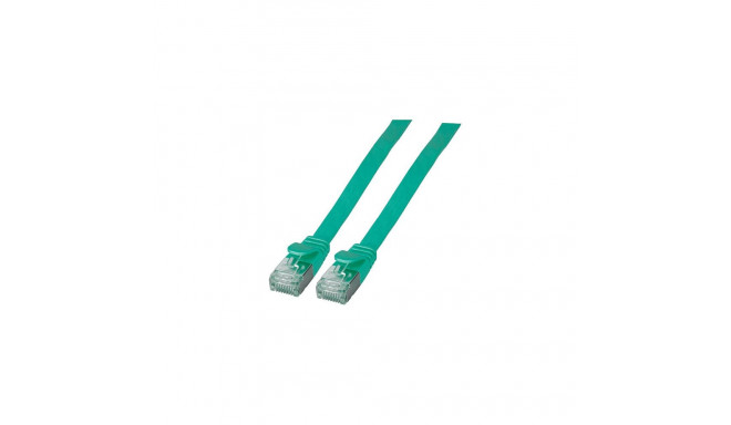"EFB RJ45 Flachpatchkabel U/FTP, Cat.6A, PVC, 2m, grün"