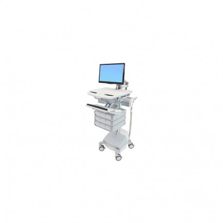 Ergotron StyleView LCD-varre ja SLA-toitega 9 sahtliga käru EU