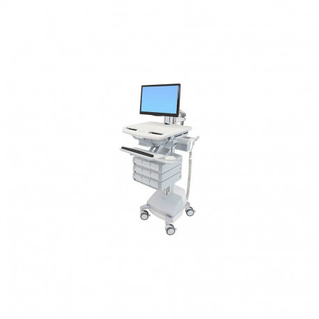"ERGOTRON StyleView Wagen mit LCD-Gelenk SLA-Antrieb 9 Schublade"