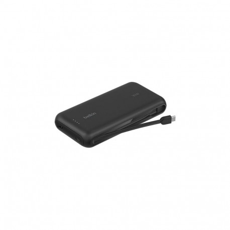 Belkin integreeritud USB-C kaabliga akupank, must, 20 000 mAh