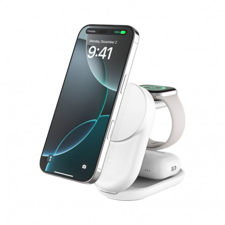 "Belkin Wireless Charger mit QI2 (3-in-1), Weiß, 25W"
