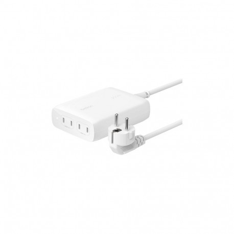 Belkin GaN-laadija (4 in 1) USB-C, valge