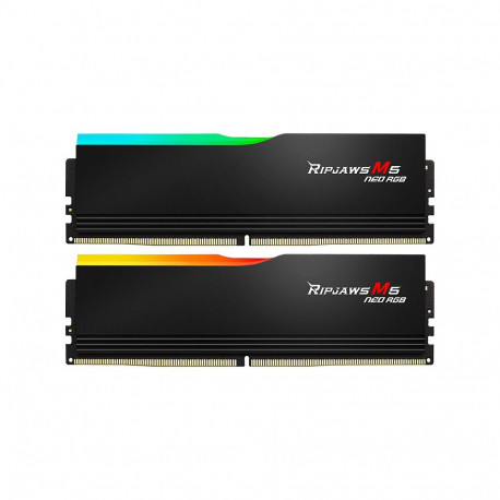 64GB G.Skill DIMM 6800 (2x 32 GB) mälukomplekt (must, F5-6800J3445G32GX2-RM5RK, Ripjaws M5 RGB, INTE