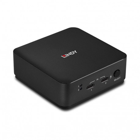 "LINDY 2 Port Type C,Dual HDMI 4K60 KVM Switch"