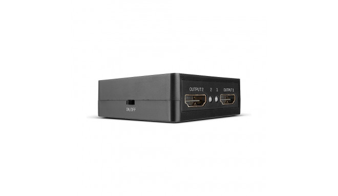 "LINDY 2 Port HDMI 18G Splitter, Compact"