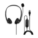 Stereo peakomplekt USB mikrofoniga