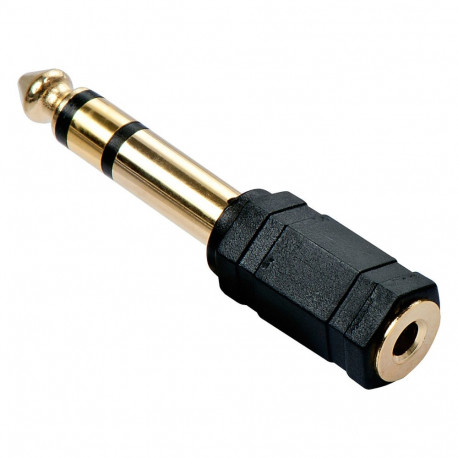"LINDY Audioadapter 3.5mm/6.3mm f/m vergoldet"